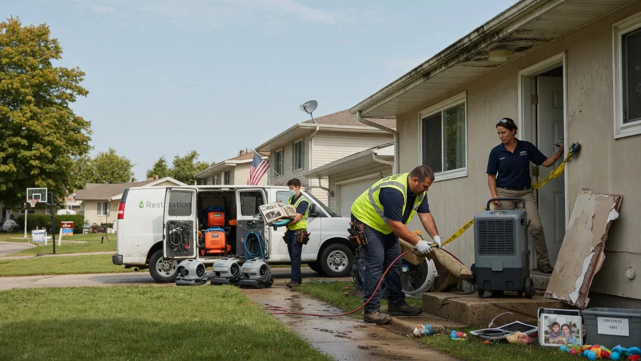 Water Damage Restoration in Mineral, TX near me